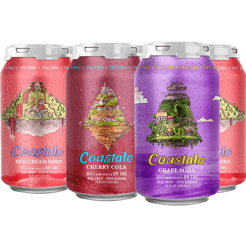Coastalo THC-infused soda product