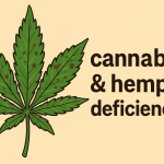 “Flat-style digital illustration of a cannabis leaf with brown spots and yellowing edges, set against a clean background with the title ‘Cannabis Leaf Deficiencies: Spot the Signs’ displayed above the leaf.” “Flat-style digital illustration of a cannabis leaf with brown spots and yellowing edges, set against a clean background with the title ‘Cannabis Leaf Deficiencies: Spot the Signs’ displayed above the leaf.”